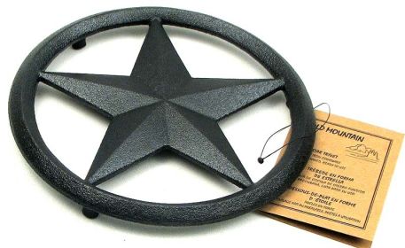 Cast Iron Star Trivet