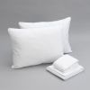 Essentials Bedding Bundle Cal King Split: Pillows, Sheet Set, Mattress Protectors