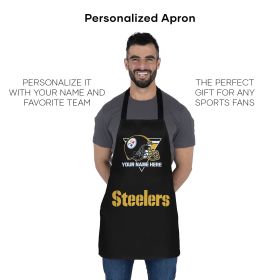 [Personalization Only] Official NFL Steelers Personalized Apron