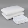 Cooling with HEIQ Bedding Bundle King: Memory Foam Pillows, Sheet Set, Mattress Protector