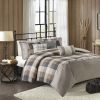 6 Piece Herringbone Duvet Cover Set