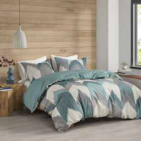 3 Piece Duvet Cover Mini Set (Color: as Pic)