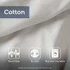 Cotton Printed Duvet Cover Set with Trims